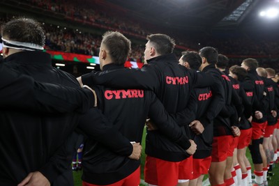 091125 - Wales v Argentina - Quilter Nations Series - Wales Anthem