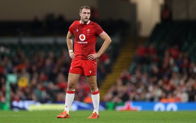 091125 - Wales v Argentina - Quilter Nations Series - Max Llewellyn of Wales 