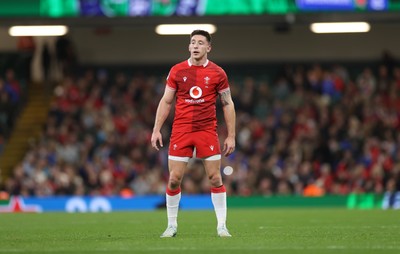 091125 - Wales v Argentina - Quilter Nations Series - Josh Adams of Wales 