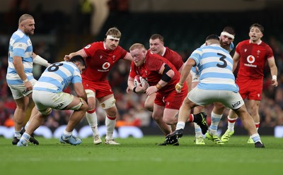 091125 - Wales v Argentina - Quilter Nations Series - Keiron Assiratti of Wales 