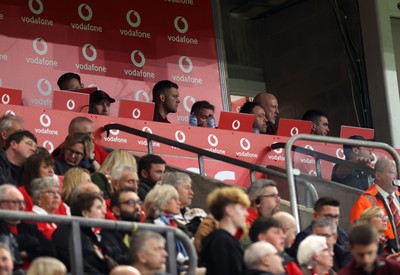 091125 - Wales v Argentina - Quilter Nations Series - Wales coaches box