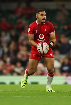 091125 - Wales v Argentina, Quilter Nations Series - Ben Thomas of Wales