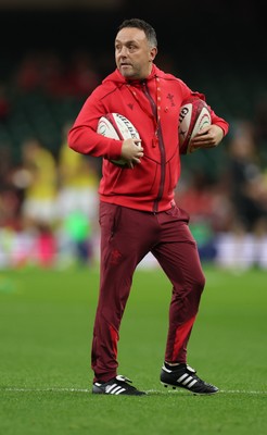 091125 - Wales v Argentina, Quilter Nations Series - Wales attack coach Matt Sherratt