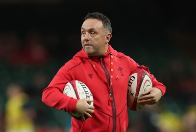 091125 - Wales v Argentina, Quilter Nations Series - Wales attack coach Matt Sherratt
