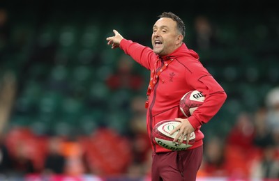091125 - Wales v Argentina, Quilter Nations Series - Wales attack coach Matt Sherratt