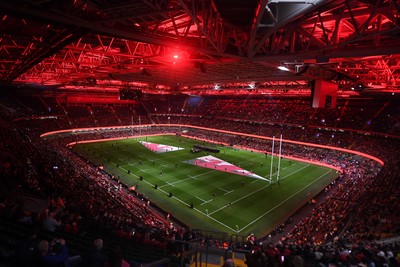 091125 - Wales v Argentina - Quilter Nations Series - A general view of the Principality ahead of the match