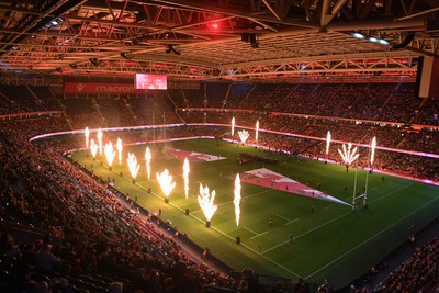 091125 - Wales v Argentina - Quilter Nations Series - A general view of the Principality ahead of the match