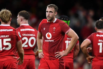091125 - Wales v Argentina - Quilter Nations Series - Dejected Max Llewellyn of Wales 