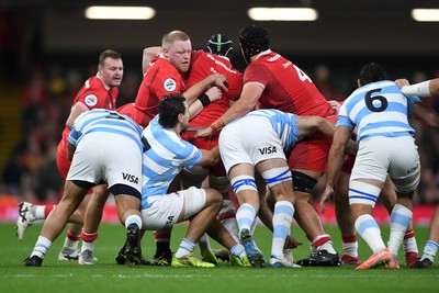 091125 - Wales v Argentina - Quilter Nations Series - Keiron Assiratti of Wales