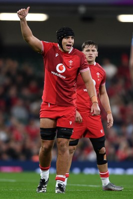 091125 - Wales v Argentina - Quilter Nations Series - Dafydd Jenkins of Wales