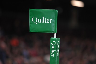 091125 - Wales v Argentina - Quilter Nations Series - Quilter corner flag