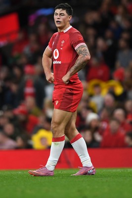 091125 - Wales v Argentina - Quilter Nations Series - Dejected Louis Rees-Zammit of Wales