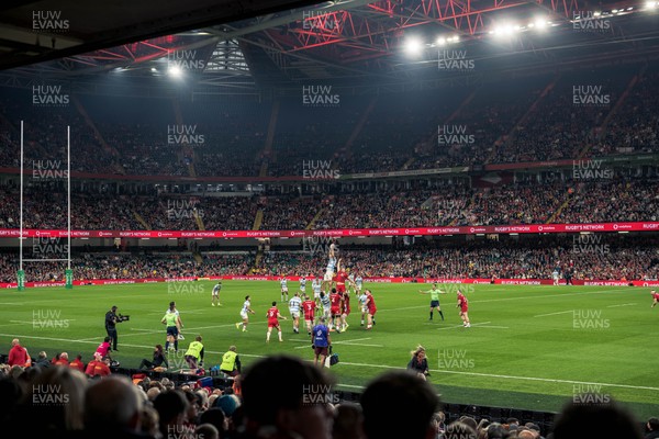 091125 - Wales v Argentina - Quilter Nations Series - Fans view of the game 