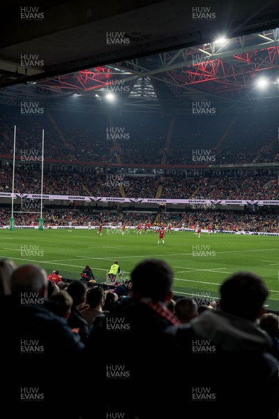 091125 - Wales v Argentina - Quilter Nations Series - Fans view of the game 