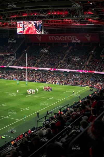 091125 - Wales v Argentina - Quilter Nations Series - Fans’ view of the game 