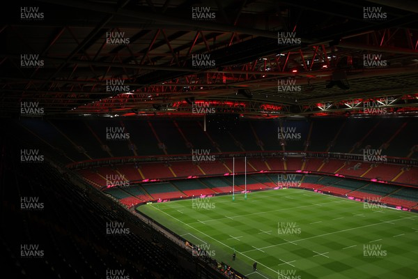 091125 - Wales v Argentina - Quilter Nations Series - General View of Principality Stadium