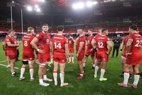 091125 - Wales v Argentina - Quilter Nations Series - Wales at full time