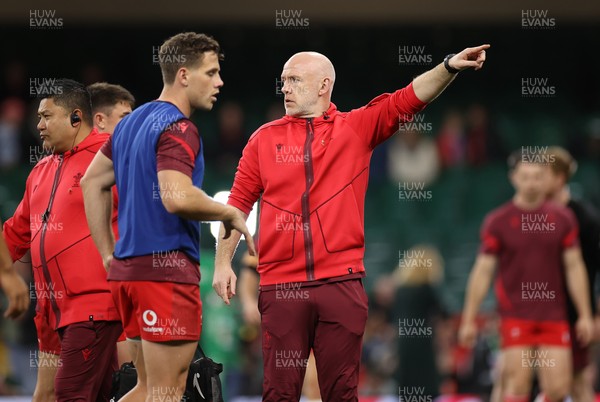 091125 - Wales v Argentina - Quilter Nations Series - Wales Head Coach Steve Tandy 