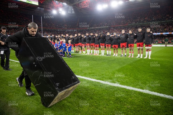 091125 - Wales v Argentina - Quilter Nations Series - Wales anthem