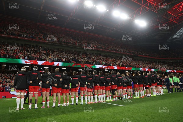 091125 - Wales v Argentina - Quilter Nations Series - Wales Anthem