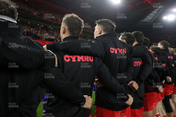 091125 - Wales v Argentina - Quilter Nations Series - Wales Anthem