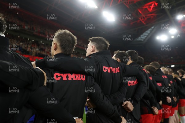 091125 - Wales v Argentina - Quilter Nations Series - Wales Anthem