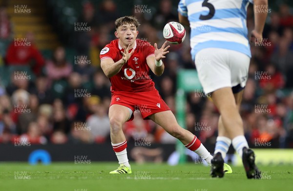 091125 - Wales v Argentina - Quilter Nations Series - Dan Edwards of Wales 