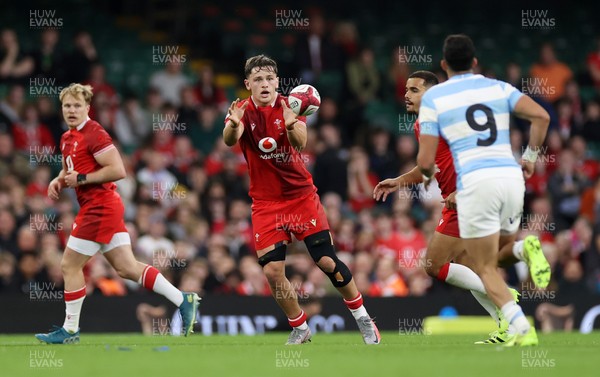 091125 - Wales v Argentina - Quilter Nations Series - Alex Mann of Wales 