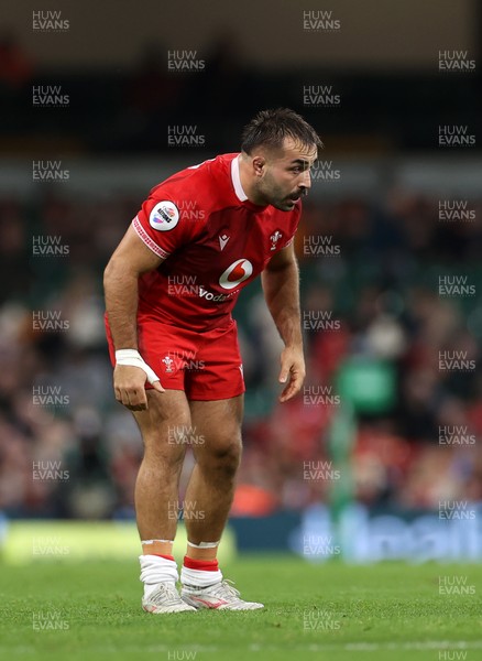 091125 - Wales v Argentina - Quilter Nations Series - Liam Belcher of Wales 