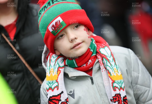 091125 - Wales v Argentina, Quilter Nations Series - Wales fans wait for the team coach to arrive at the stadium