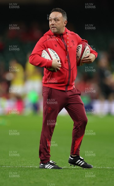 091125 - Wales v Argentina, Quilter Nations Series - Wales attack coach Matt Sherratt