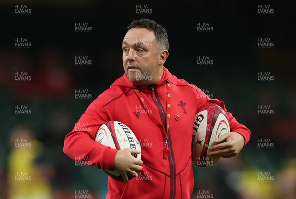 091125 - Wales v Argentina, Quilter Nations Series - Wales attack coach Matt Sherratt