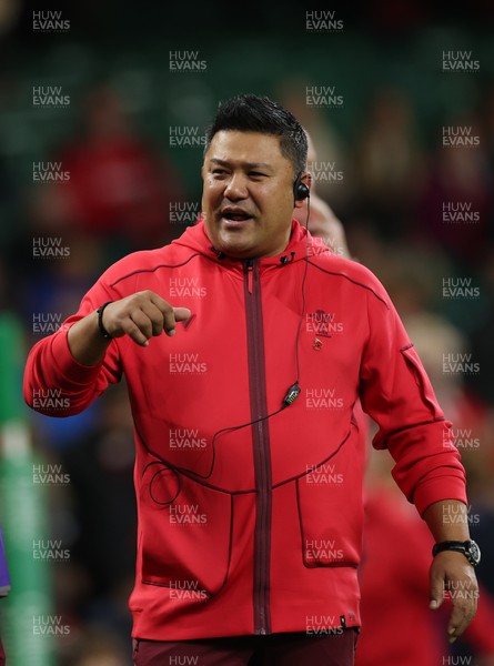 091125 - Wales v Argentina, Quilter Nations Series - Prav Mathema, Wales National Medical Manager