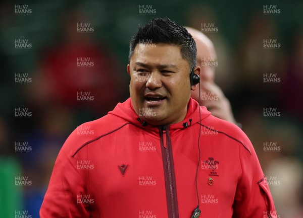 091125 - Wales v Argentina, Quilter Nations Series - Prav Mathema, Wales National Medical Manager