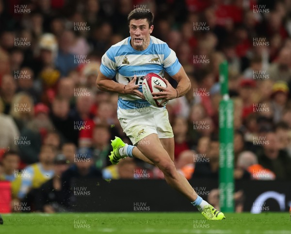 091125 - Wales v Argentina, Quilter Nations Series - Bautista Delguy of Argentina