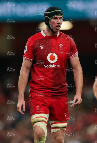 091125 - Wales v Argentina, Quilter Nations Series - Adam Beard of Wales