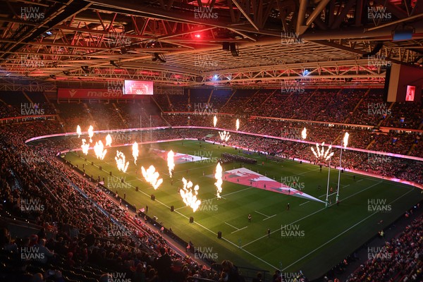 091125 - Wales v Argentina - Quilter Nations Series - A general view of the Principality ahead of the match