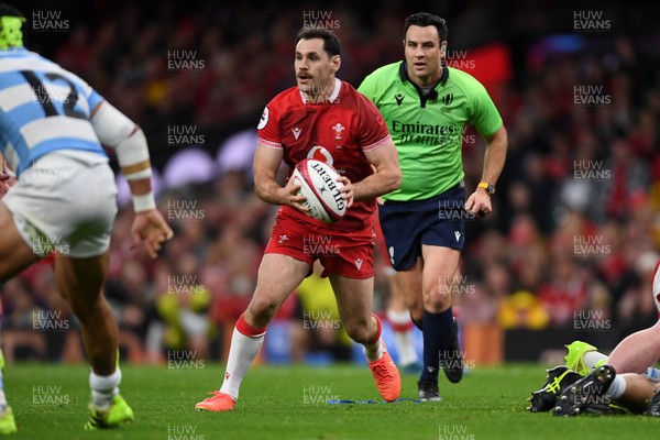 091125 - Wales v Argentina - Quilter Nations Series - Tomos Williams of Wales