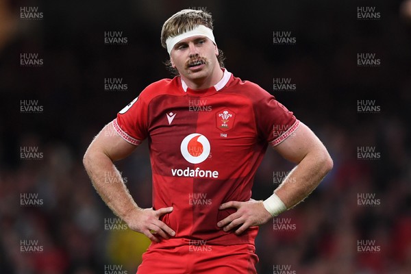 091125 - Wales v Argentina - Quilter Nations Series - Aaron Wainwright of Wales