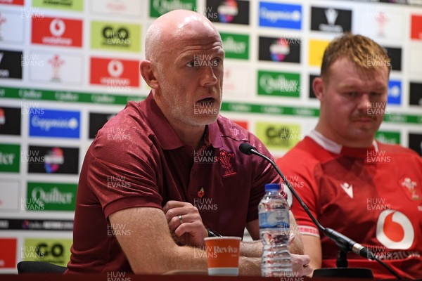 091125 - Wales v Argentina - Quilter Nations Series - Steve Tandy, Wales Head Coach speaks in a press conference after the match