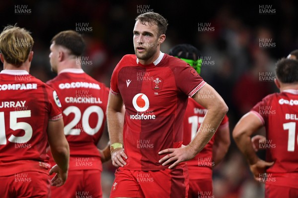 091125 - Wales v Argentina - Quilter Nations Series - Dejected Max Llewellyn of Wales 