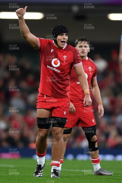 091125 - Wales v Argentina - Quilter Nations Series - Dafydd Jenkins of Wales