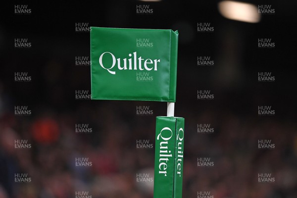 091125 - Wales v Argentina - Quilter Nations Series - Quilter corner flag