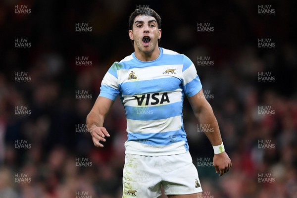 091125 - Wales v Argentina - Quilter Nations Series - Santiago Carreras of Argentina
