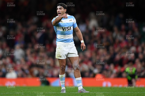 091125 - Wales v Argentina - Quilter Nations Series - Santiago Carreras of Argentina