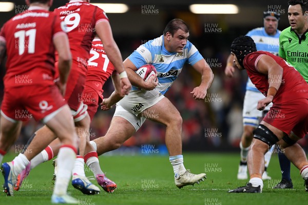 091125 - Wales v Argentina - Quilter Nations Series - Thomas Gallo of Argentina
