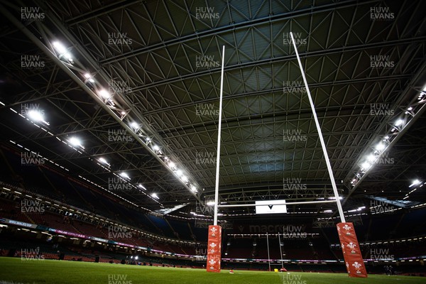 121122 - Wales v Argentina - Autumn Nations Series - General View of the Principality Stadium before kick off