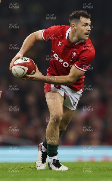 121122 - Wales v Argentina, Autumn Nations Series - Tomos Williams of Wales 