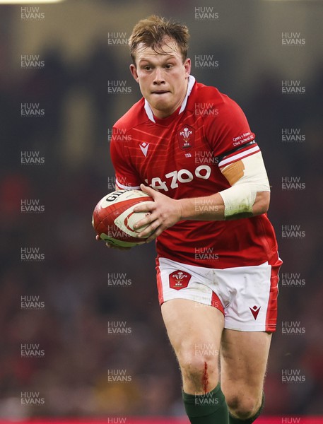 121122 - Wales v Argentina, Autumn Nations Series - Nick Tompkins of Wales 