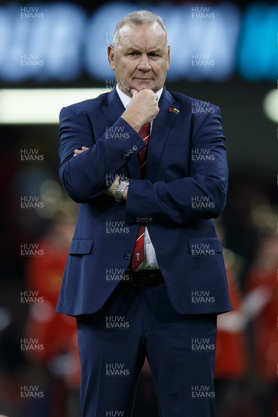 121122 - Wales v Argentina - Autumn Nations Series - Wales head coach Wayne Pivac before the match